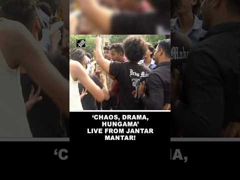 WATCH: ‘Chaos, Drama, Hungama’: Live from Jantar Mantar | Student Protest
