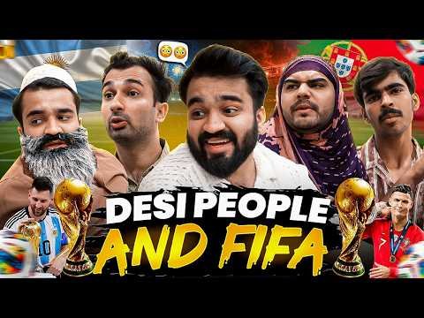 Desi People and FIFA | Football | DablewTee | Comedy Skit