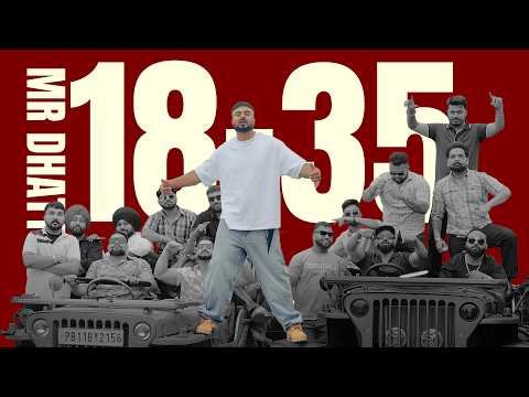 18-35 (Official Music Video) | MR DHATT | New Punjabi Hip Hop Song 2026