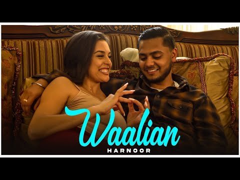 Harnoor New Song : Waalian (Full Song) Gifty | Katie Batres | New Punjabi Song | Latest Song 2025