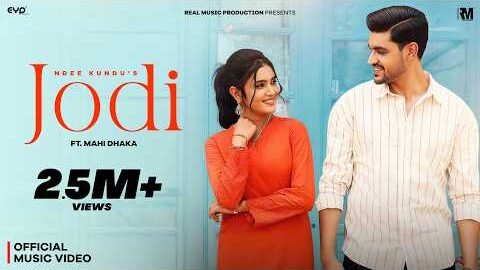 Jodi (Official Music Video) – Ndee Kundu ft. Mahi Dhaka | New Haryanvi Song 2026 | Real Music