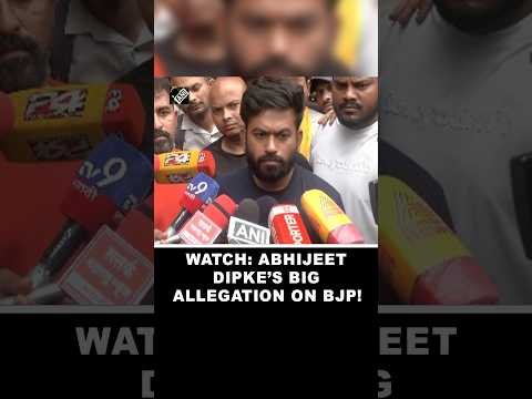 WATCH: CJP President Abhijeet Dipke’s big allegation on BJP as Jantar Mantar protest continues