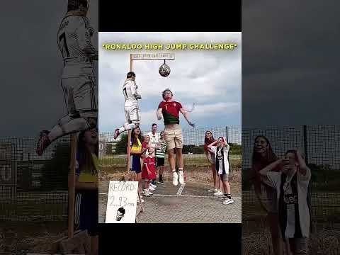 Can IShowSpeed ​​break Ronaldo’s spectacular jump record? #viral #youtubeshorts #shortsfeed #yt