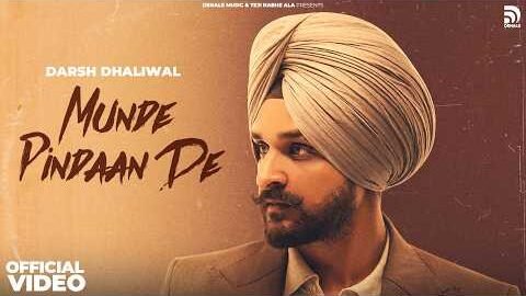 Munde Pindaan De (Official Video) Darsh Dhaliwal | Teji Nabhe Ala | Black Virus | New Punjabi Song