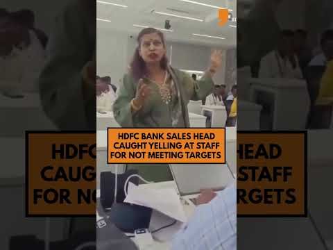 HDFC Bank Manager’s Outburst Goes Viral | Toxic Work Culture or Target Pressure? | News9