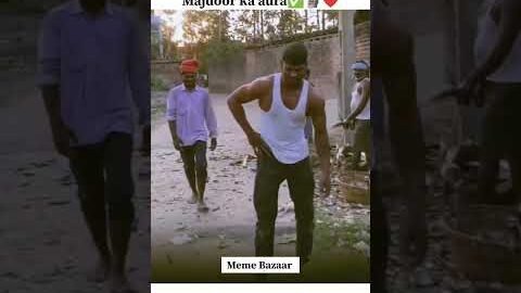 Desi gym kehde 😂 | Ye majdoor ka hath hai #memes #shorts