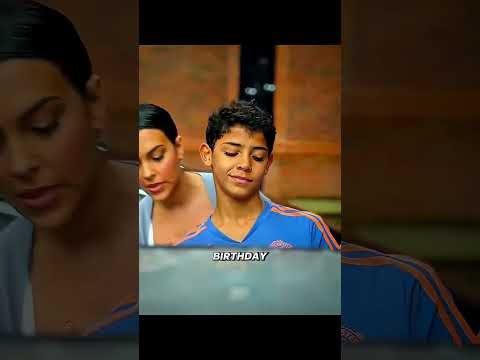 Georgina’s birthday gift surprised Cristiano Jr. #viral #youtubeshorts #shortsfeed #ytshorts