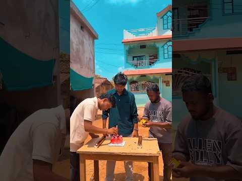 Birthday Surprise Part 4 🥳🤪  #harshpushptode #kishan #bapukisanhai #desi #village