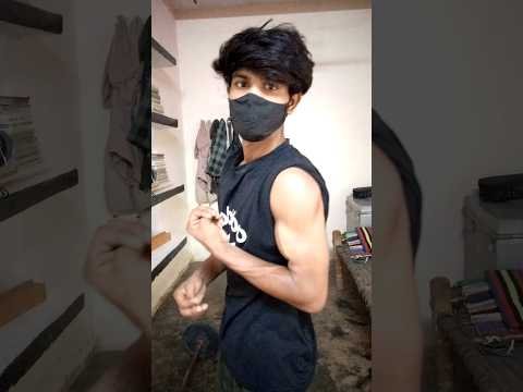 desi biceps besi boy fitness short video #short #video