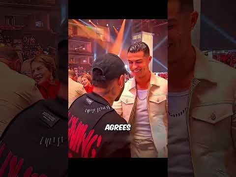 Neymar surprised Ronaldo after the red card. #viral #youtubeshorts #shortsfeed #ytshorts