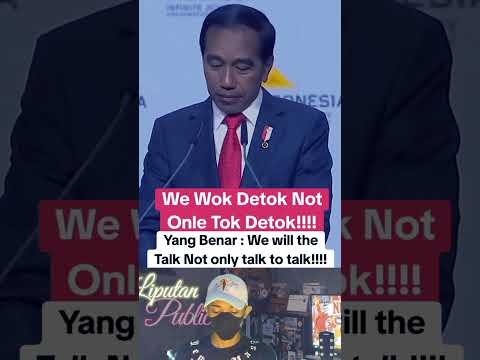 Bahasa Inggris Presiden Jokowi Kembali Viral, Di Pembukaan Hannover #shortvideo #beritaterkini