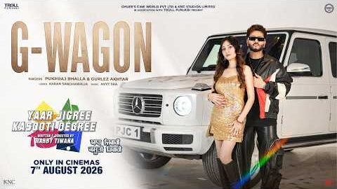 G-WAGON | Yaar Jigree Kasooti Degree | Pukhraj Bhalla, Gurlez Akhtar | Releasing 7 Aug | SVF Punjabi