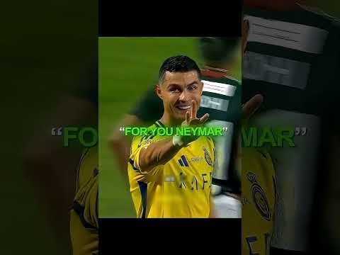 Ronaldo inspired Neymar. #viral #youtubeshorts #shortsfeed #ytshorts