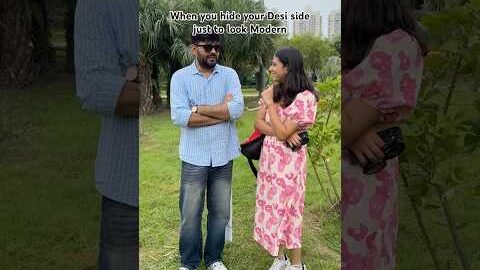 When you hide your desi side #desi #haryanvi #shorts #funny #viral #comedy #haryanvilanguage