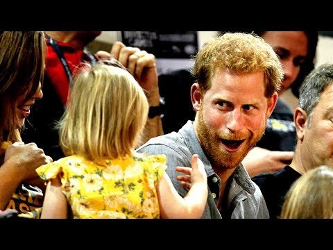 Prince Harry’s popcorn swiped by toddler