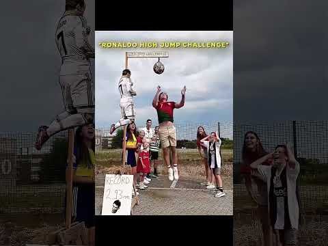 Can IShowSpeed ​​break Ronaldo’s spectacular jump record? #viral #youtubeshorts #shortsfeed #ytshort