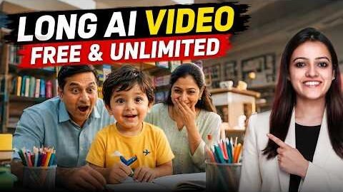 Make AI Videos FREE๐ฅ Long (15 Mins) + Realistic + DialoguesโจAI Video kaise banaye๐ฅAI Video Generator