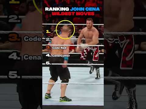 Ranking John Cena WILDEST Moves Pt6