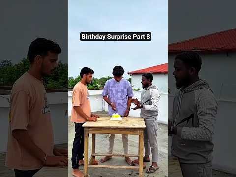 Birthday Surprise Part 8 | funny Comedy wishes 😁#harshpushptode #kishan #bapukisanhai #desi #village