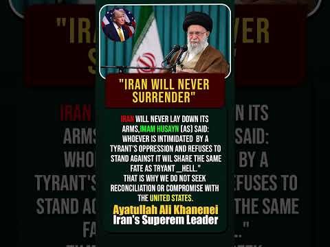 “No Compromise with America” – Khamenei Cites Imam Hussain (AS) on Tyranny