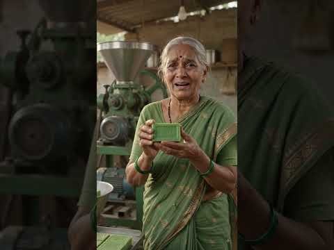 Desi maa Tulsi k sabun bana rahi hai # #ai #desi #farming #trending #shorts