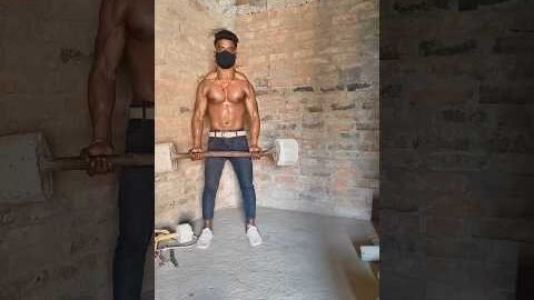 Desi gym 🏋️ Natural body 🔥💪 #shots #attitude #motivational #gymattitude #bodybuilding #trending