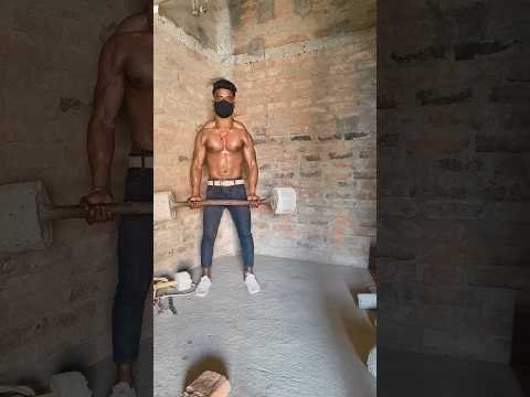 Desi gym 🏋️ Natural body 🔥💪 #shots #attitude #motivational #gymattitude #bodybuilding #trending