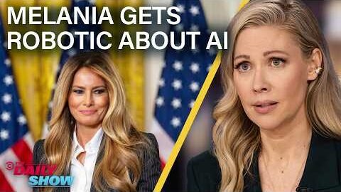 Trump Sells UFC Coins as Iran Strikes & Melania Pushes AI in a Speech Worthy of AI | The Daily Show