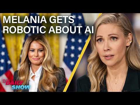 Trump Sells UFC Coins as Iran Strikes & Melania Pushes AI in a Speech Worthy of AI | The Daily Show