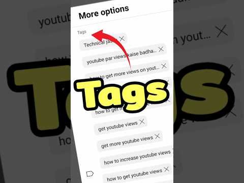 tag kaise lagaye youtube | video me tag kaise lagaye | viral tags | #shorts #viral