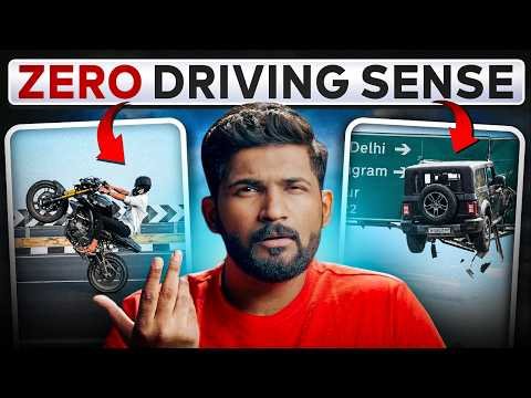 Indians have ZERO driving sense | Indian roads are not safe | Abhi and Niyu