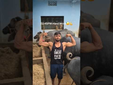 Desi Hard Work💪🏋️‍♂️🔱# #gymworkout #hardworkworks #desi #naturalbody