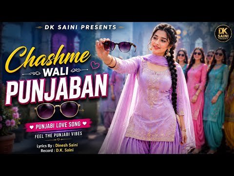 Chashme Wali Punjaban ❤️ | New Punjabi Love Song 2026 | Punjabi Romantic Song | DK SAINI PRESENTS