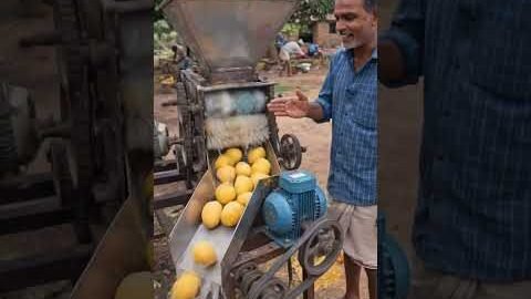 🥭🤯 पूरे आम डालो और गाढ़ा Mango Pulp बाहर! | Desi Jugaad Machine #shorts #viral #short #shortfeed