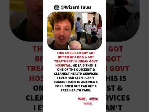 Foreign Tourist Bitten By Dog In India Shocked By Free Govt Hospital Care! “Fastest Treatment Ever!”