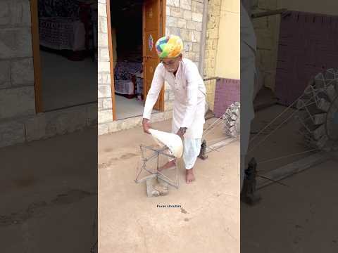 मारवाड़ का ग्रामीण जीवन 🥰 #villagelife #desi #technology #shorts #bunker #design #photography #life