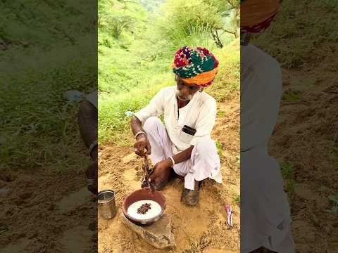 देसी शरबत 😍 #desi #rajasthani #villagelife #culture #viralvideo
