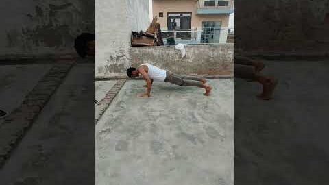 desi workout pushups #fitness #hardwork #pushups