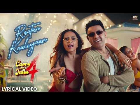 Raatan Kaaliyan (Lyrical) | Gippy Grewal, Sargun Mehta | Simran Choudhary | New Punjabi Song 2026