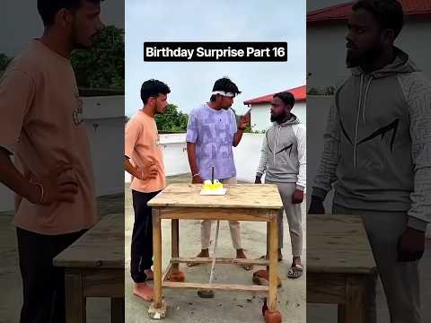 Birthday Surprise Part 16 trendingshort 🔥❤️ || #harshpushptode #kishan #bapukisanhai #desi #village