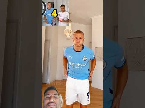 Haaland Ruined Mbappé’s Ice Cream Livestream… With PINK Powder#shorts#haaland#mbappé#funny#india
