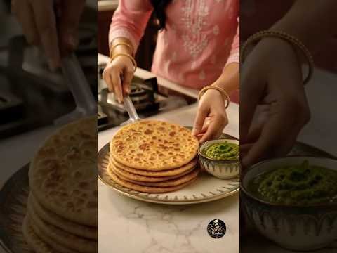 “Kya Kacche Aloo Se Banega Itna Crispy Paratha? 😍 | Desi Recipe” #recipe #food #easyrecipe #cooking