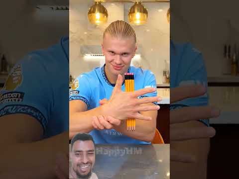 Haaland’s Magic Tricks vs Mbappé’s Explanations… The Last OneBroke Him#haaland#mbappe#india#france