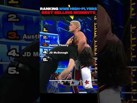 Ranking WWE High-Flyers BEST Selling Moments