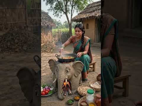 মাটির চুলা #desi ##shortvideo #chulha #viral #villagerlifestyle