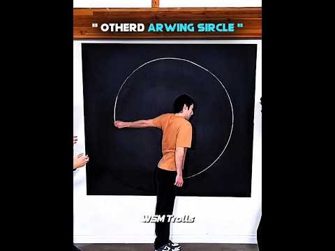 Other Drawing Circles  vs The Last One 🤯 #shorts #darwingsircle