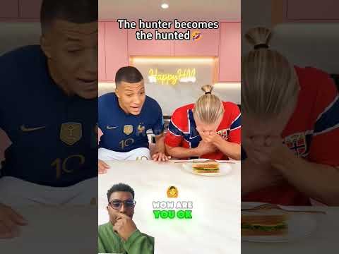 Mbappé didn’t expect to get played athis own game#haaland#mbappe#france#shorts#messi#ronaldo#arsenal