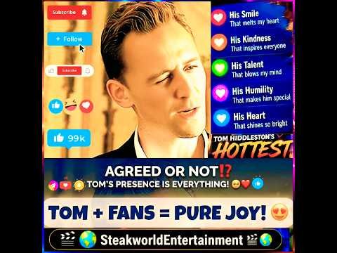 TOM HIDDLESTON PRESENCE IS EVERYTHING‼️ AGREED OR NOT⁉️#tom #tomhiddleston #usa #uk #europe #shorts