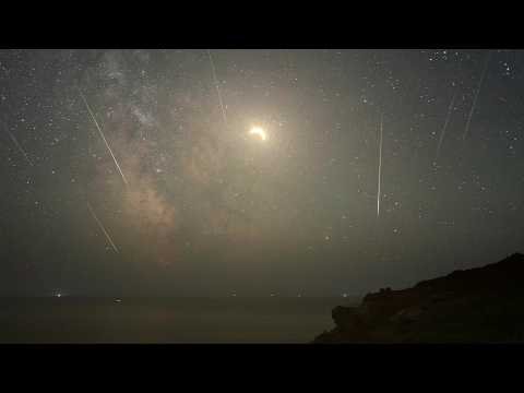 Perseid Meteor Shower 2026 & Solar Eclipse Highlights – Real Time 4K