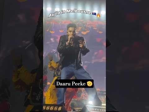 Daaru Peeke Karan Aujla Concert Melbourne New Punjabi Song #shorts #ytshorts #shortsfeed #trending